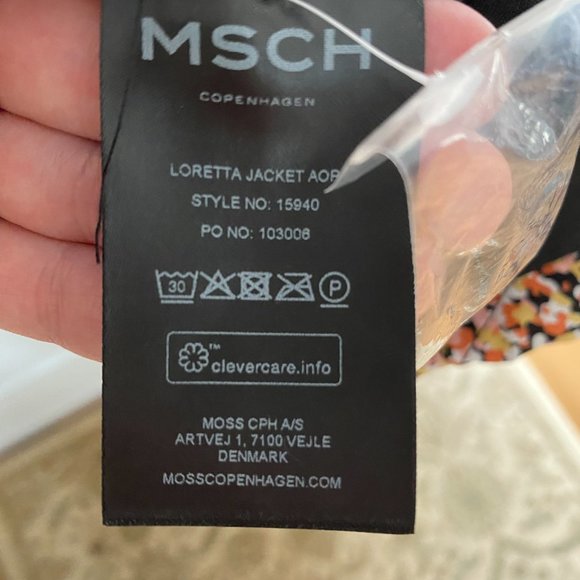 Loretta Quilted Floral Cotton Jacket from Moss Copenhagen - Picture 4 of 5